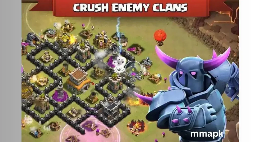 Clash of Clans mod apk clans