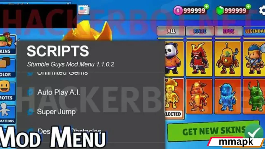 Stumble Guys MOD APK menu