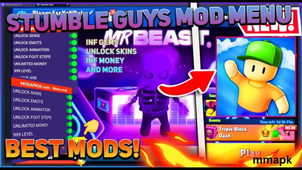 Stumble Guys MOD APK no lags