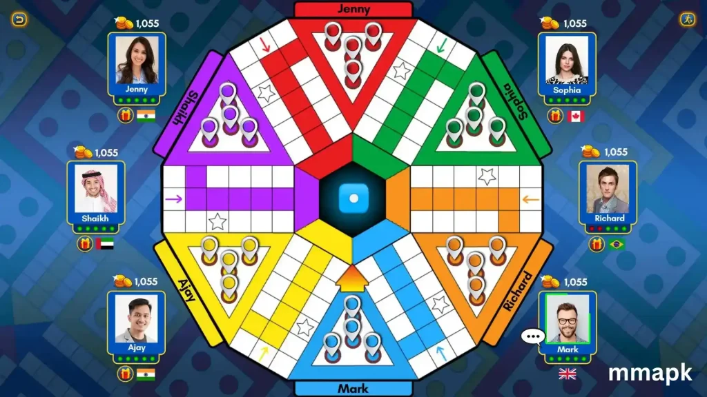 ludo king mod apk team play