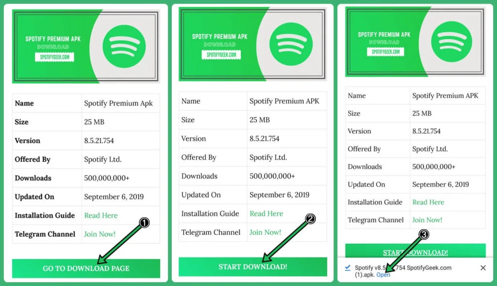 spotify premium apk