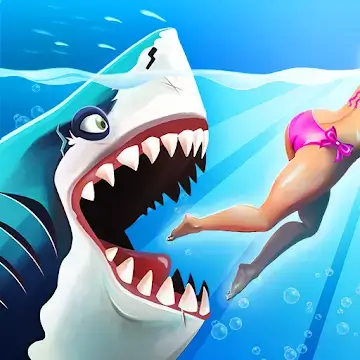 Hungry Shark World MOD APK feature image