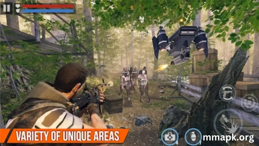 Dead Target MOD APK maps