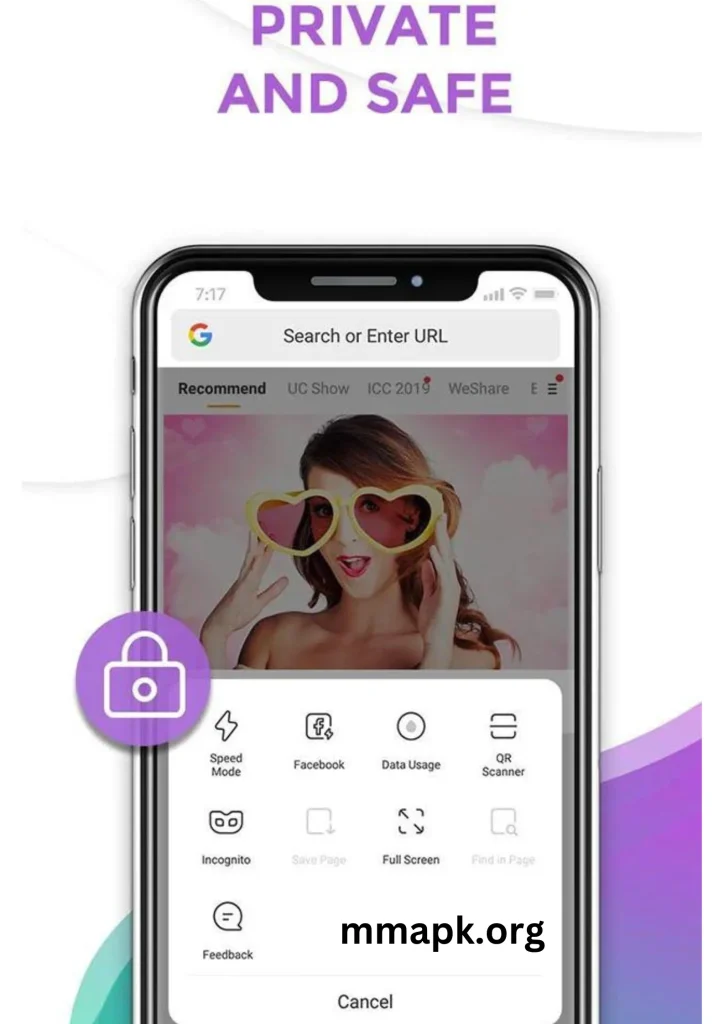 UC Browser Mini MOD APK private and safe