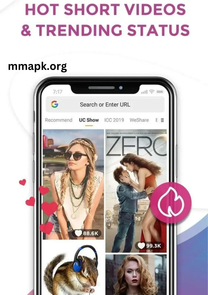 UC Browser Mini MOD APK hot short videos