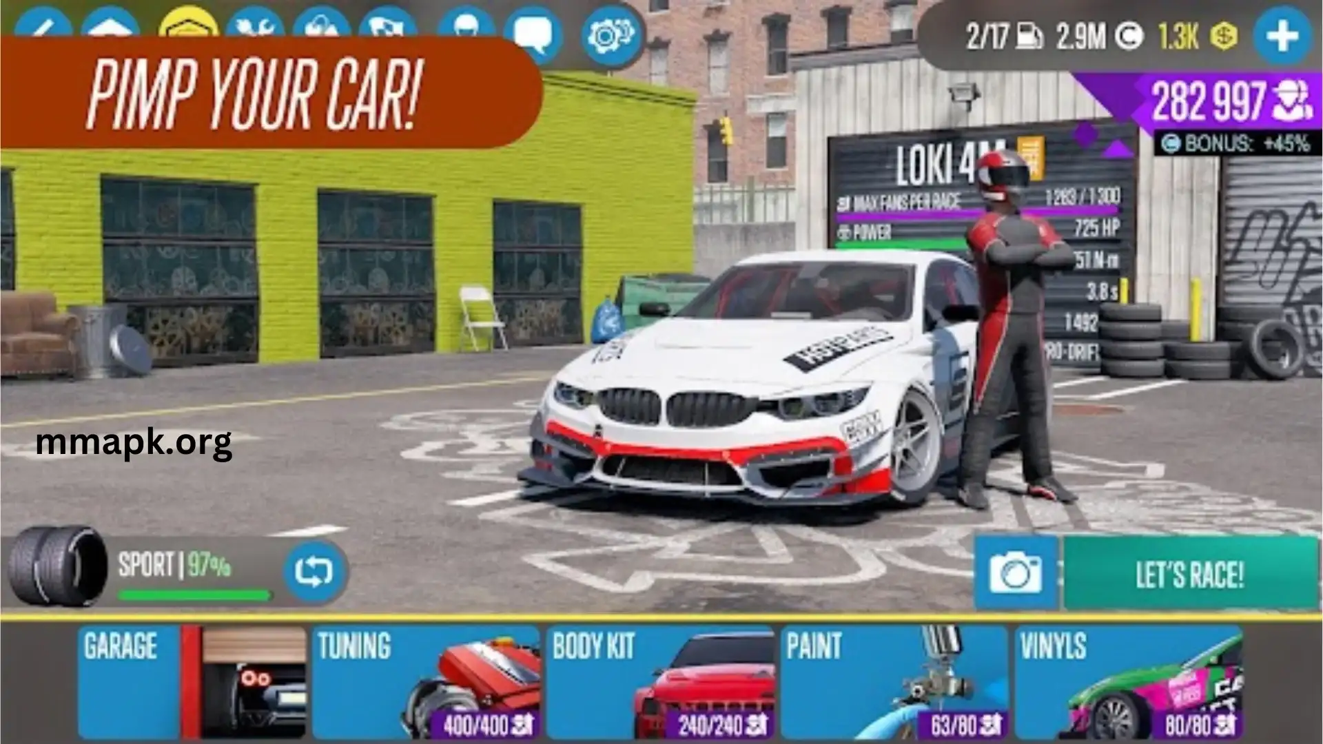 CarX Street MOD APK mode