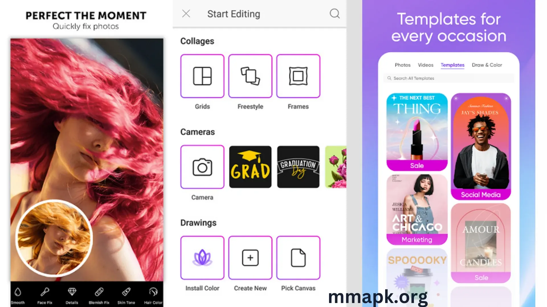 PicsArt MOD APK editing