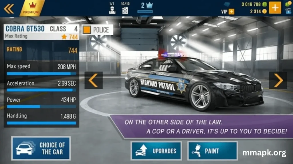 CarX Street MOD APK modified cars