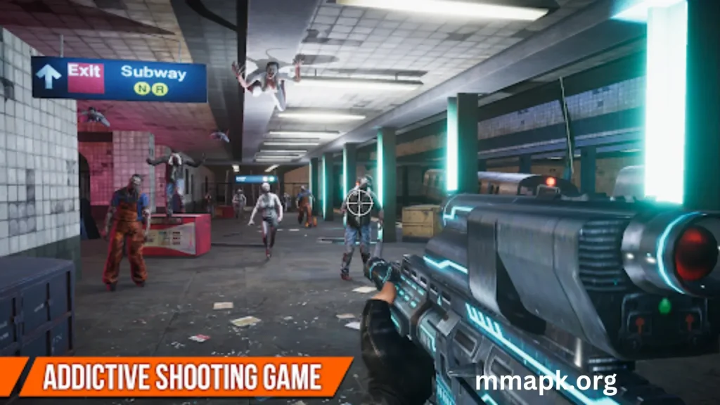 Dead Target MOD APK shooting