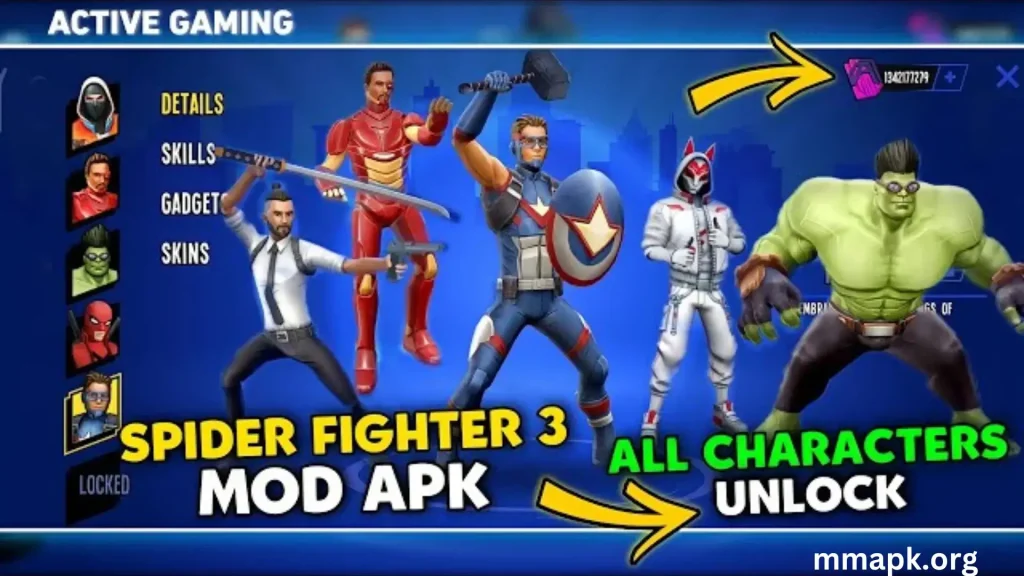 Spider Fighter 3 MOD APK