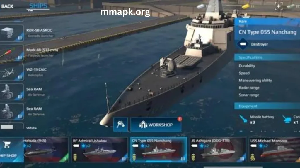 Modern Warships Mod APK