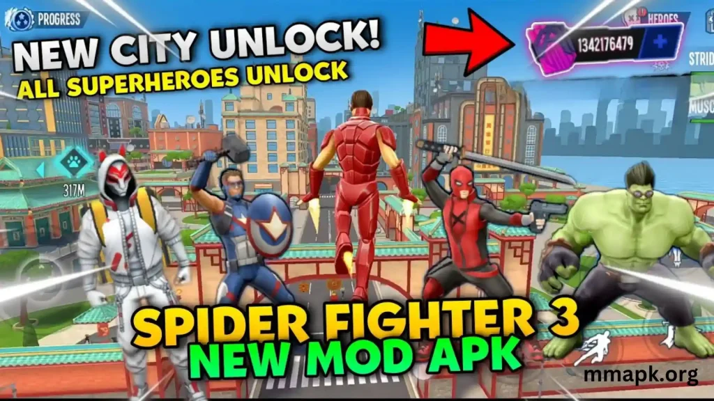 Spider Fighter 3 MOD APK