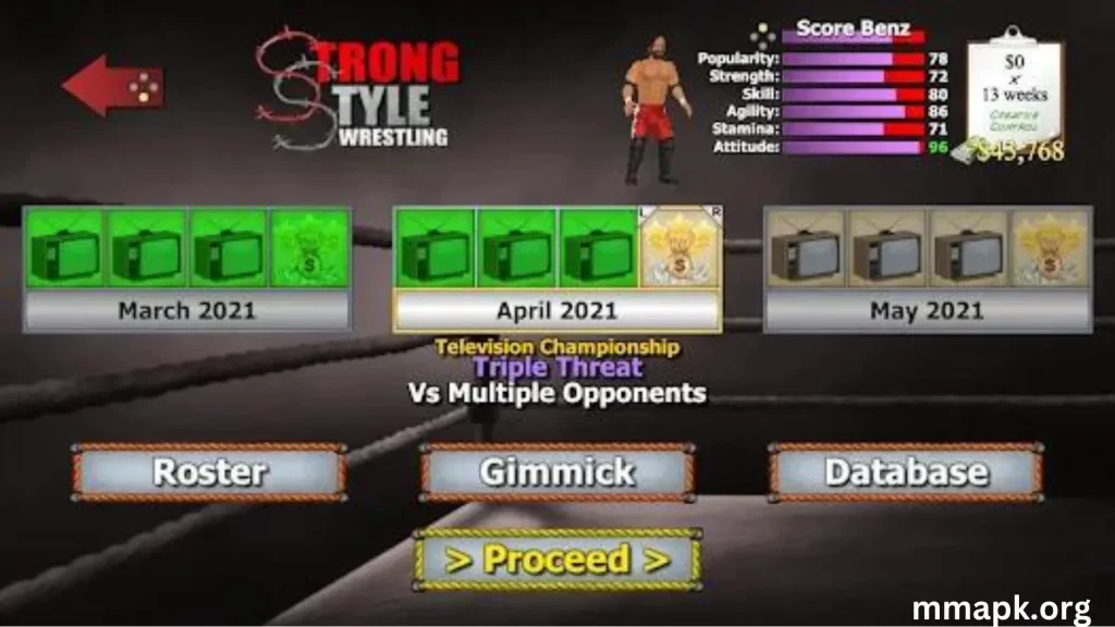 Wrestling Empire MOD APK