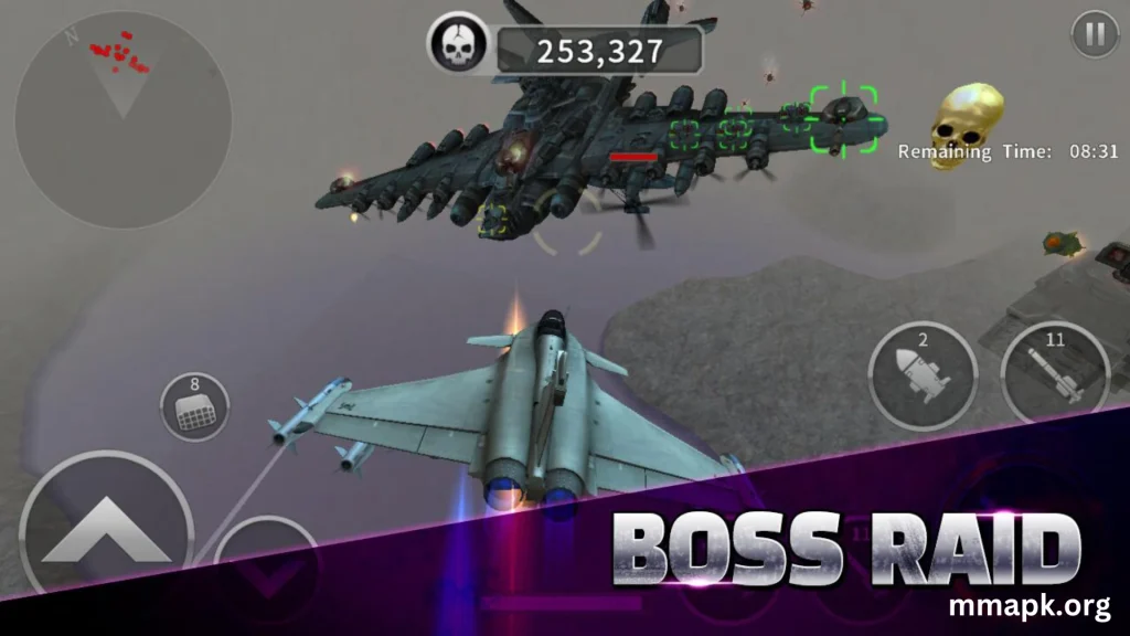 Gunship battle helicopter 3d MOD APK