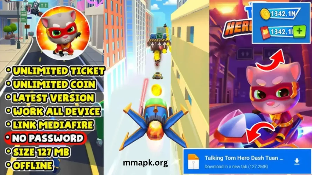 Talking Tom Hero Dash MOD APK