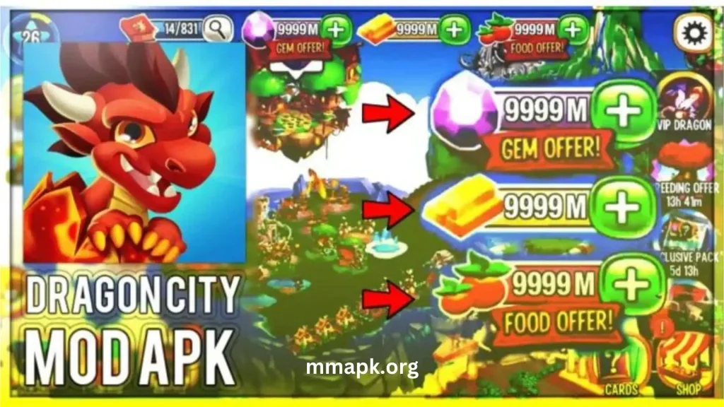 Dragon City MOD APK