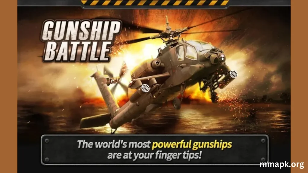 Gunship battle helicopter 3d MOD APK